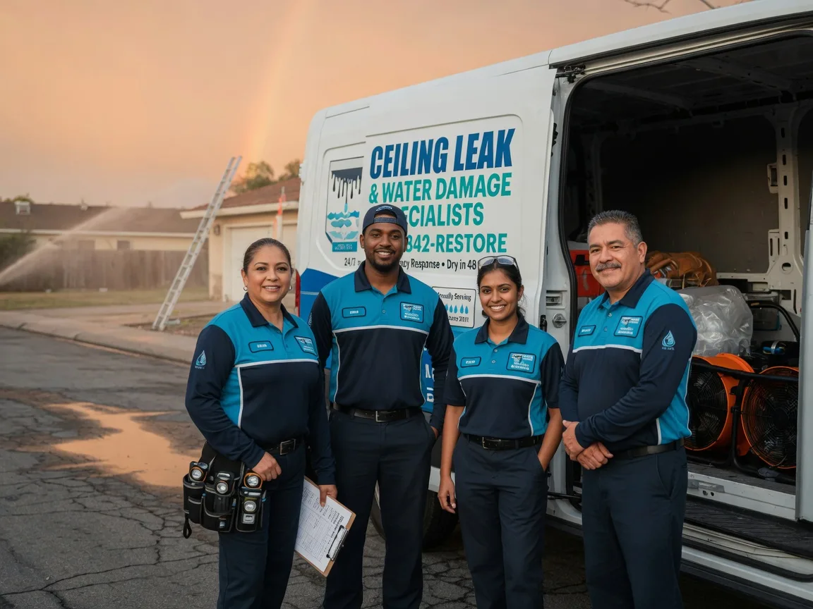 Ceiling Leak Cleanup company in Springbrook, IA