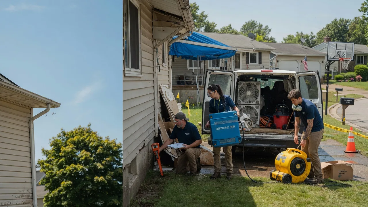 Ceiling Leak Cleanup in Springbrook, IA near me